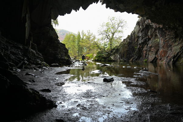 Photo taken inside Rydal Cave