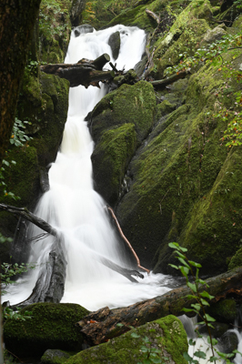 A more dramatic waterfall